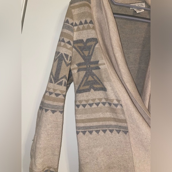 Ruby Moon Aztec Patterned Cardigan - Picture 3 of 7